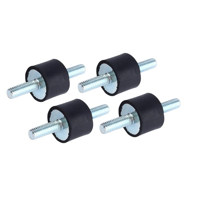 Amortisseur de choc en caoutchouc anti-vibration pour pompe de compresseur d'air M6 20*15