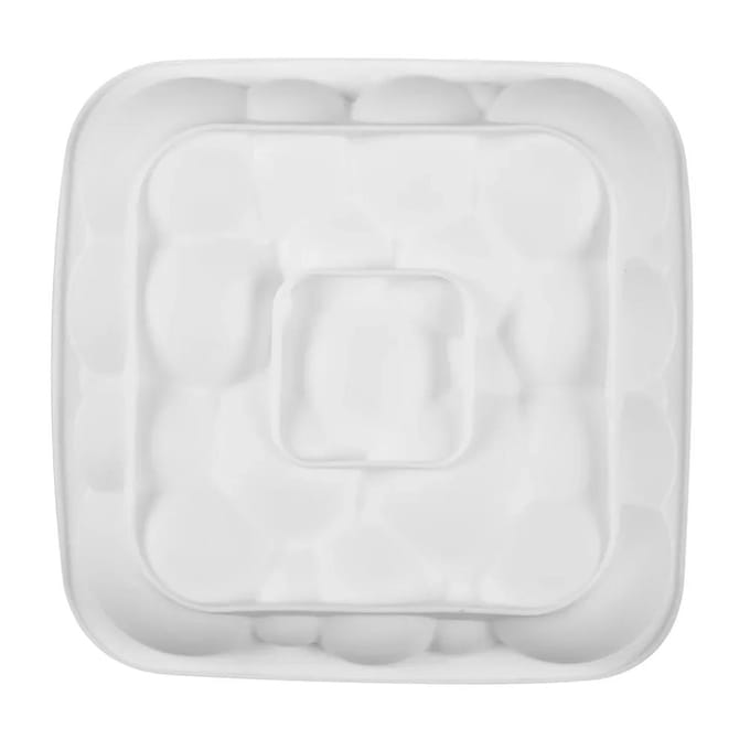 Nouveau Moule en Silicone de Cuisson DIY Forme Nuage Moule à Mousse Coupe-Biscuits Outils de Décoration de Gâteaux Accessoires de Cuisine blanc