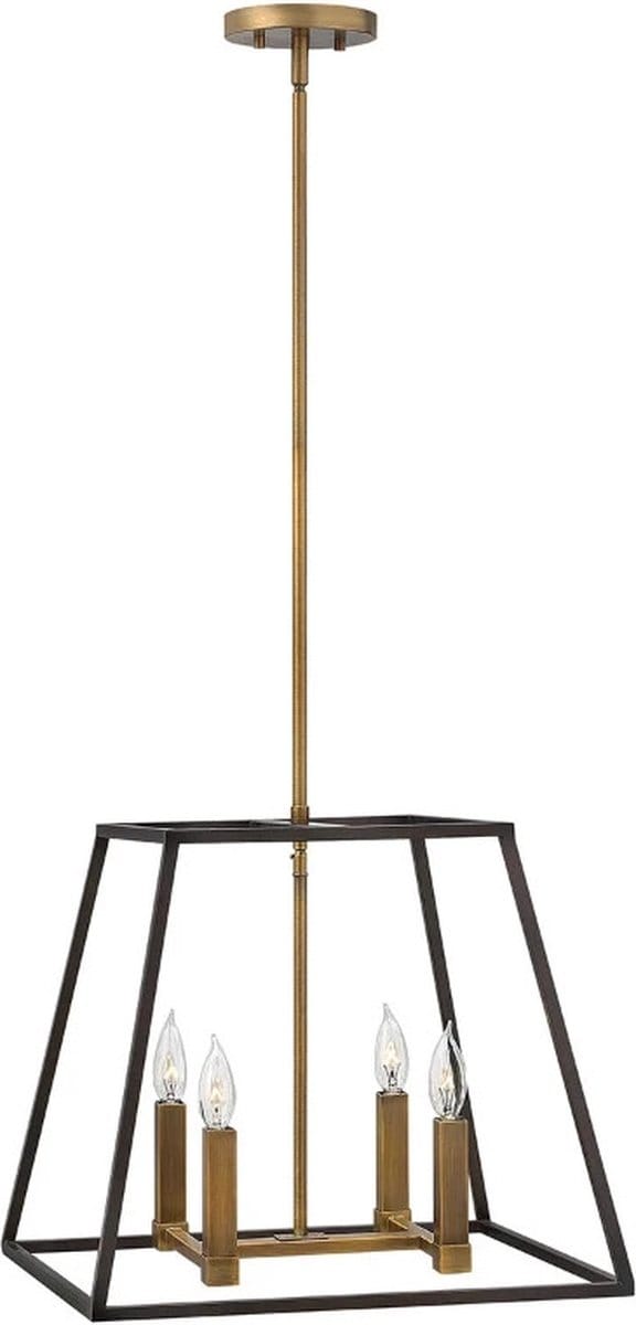 Bohemian Hanglamp - Steady Lighting - Metaal - Bohemian - E14 - L: Cm - Voor Binnen - Woonkamer - Eetkamer - Brons