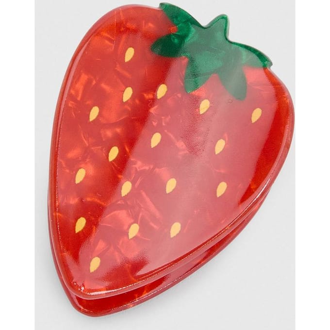 boohoo Dames Aardbei Klauwclip | Rood