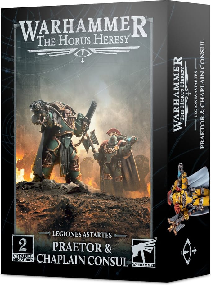Horus Heresy: Legiones Astartes Praetor & Chaplain Consul