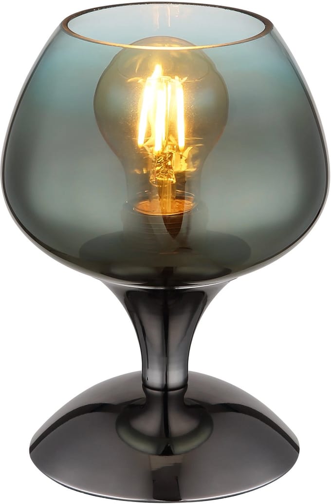 Tafellamp - groen - MAXY - glas - Ø 15cm - E27 - 15548T4 - Globo