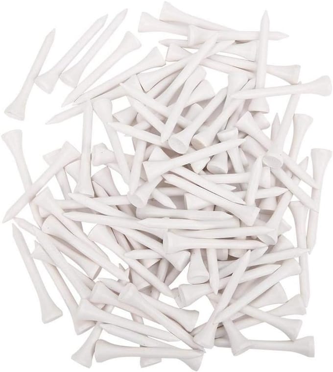 Golftees voor Training en Praktijk - 100 Stuks - 54 mm