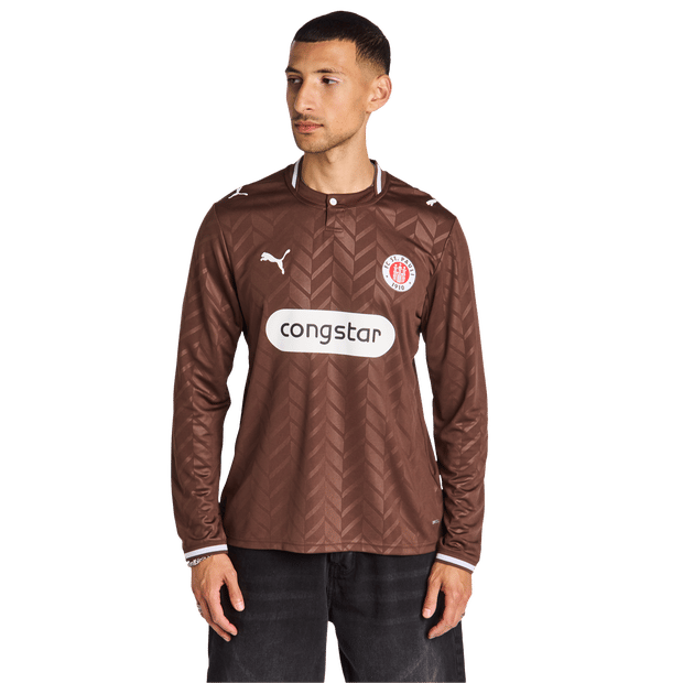 Puma St Pauli Home 26-27 Truien/Replica's Heren - Bruin - Maat S - Poly Jersey