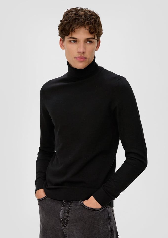 QS - male - Gebreide trui met col