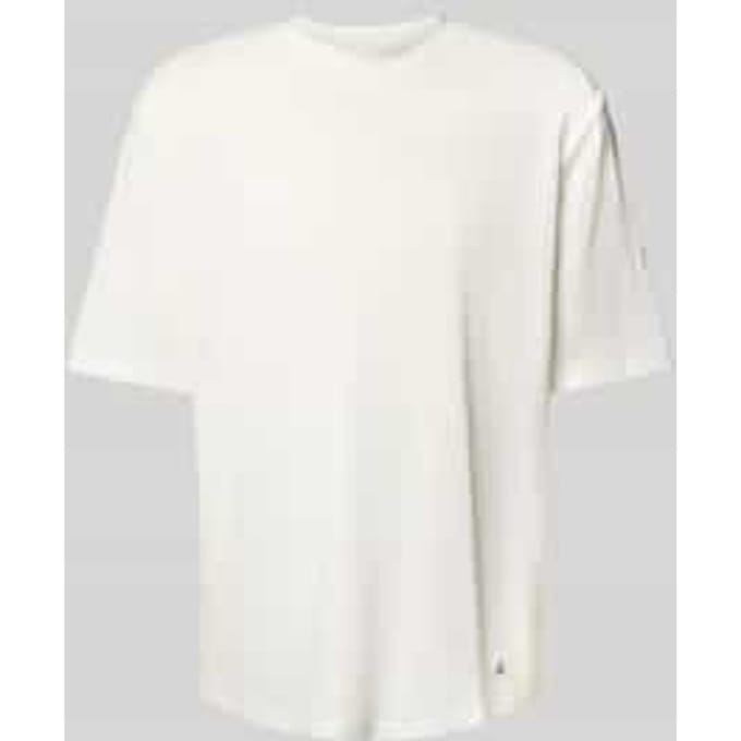 T-shirt met labeldetail, model 'hudson'