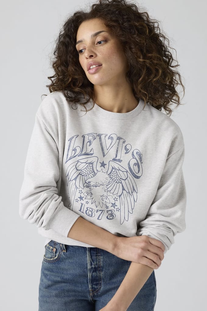 Levi's Graphic Heritage Crew Sweatshirt Taglia: S | Maglioni a maglia Outlet | Donna