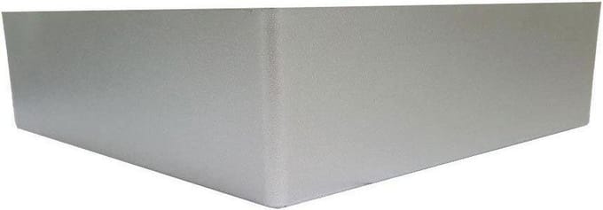 FLE - Meubelpoot grijs hoek 20 bij 20 cm en hoogte 6 cm van kunststof