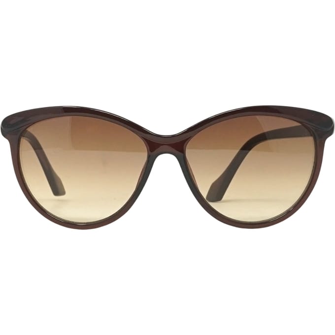 Calvin Klein Cat Eye Vrouwen Kristal Bruin Gradiënt CK19534S