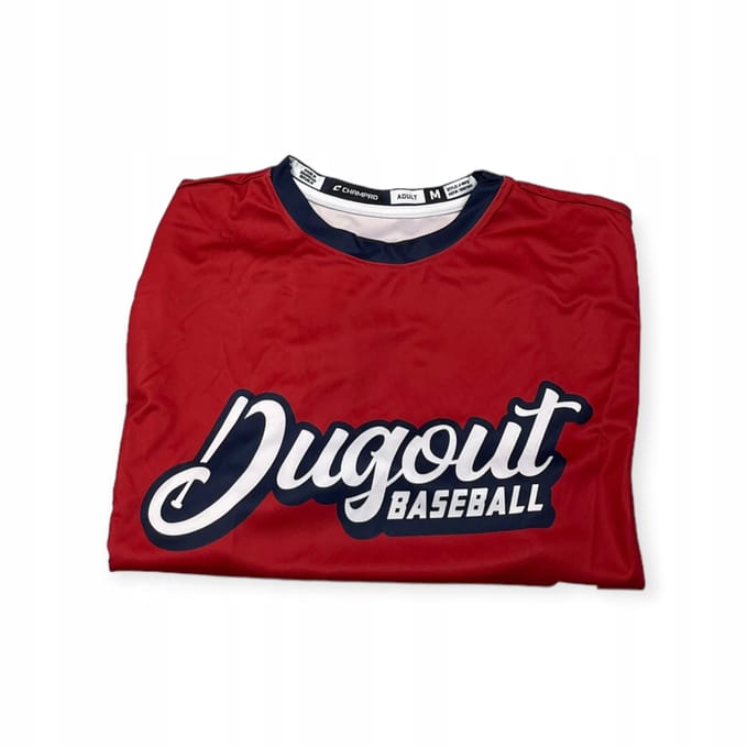 Bluzka męska na krótki rękaw CHAMPRO DUGOUT BASEBALL 4 M black