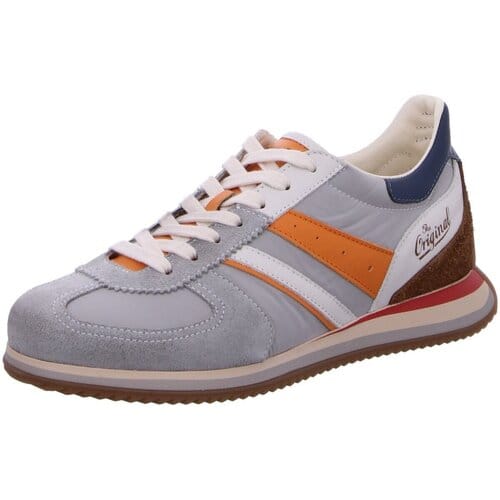 Kamo Gutsu grijze leren heren sneakers - Giro-005