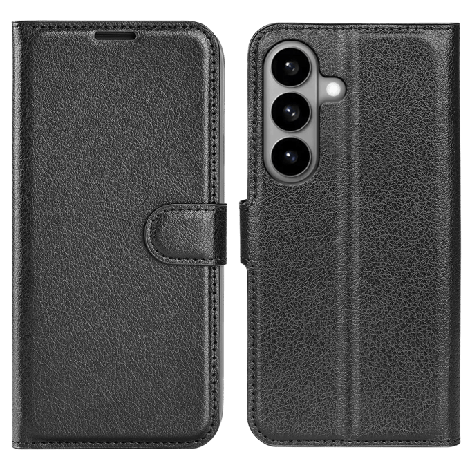 Amorus Samsung Galaxy S26 Slim-Fit Bookcase Hoesje Zwart