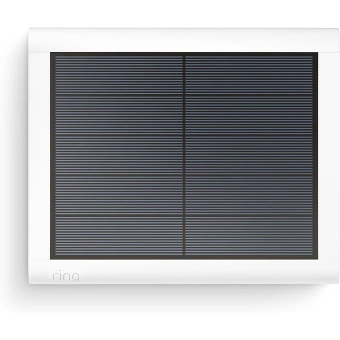 Ring Solar Panel - USB-C - Wit - Accessoire voor beveiligingscamera - Solar panel voor Spotlight Cam Plus en Spotlight Cam Pro