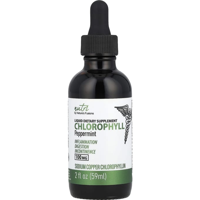 Nature's Fusions, Chlorofyl, Pepermunt, 100 mg, 2 fl oz (59 ml)