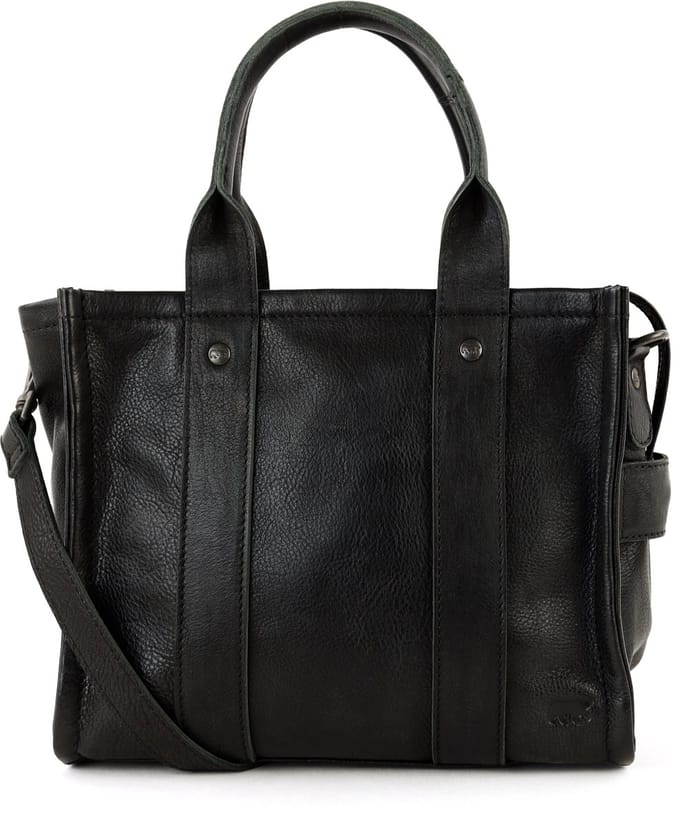 Bear Design Pepe S Leren Totebag - Handtas - Schoudertas - Zwart