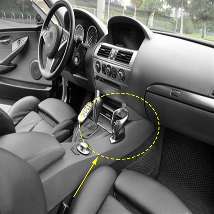 Voorste Cup Bekerhouder Kit Voor BMW 118i 120i 135i 128i E82 E84 E88 #51160443082 black