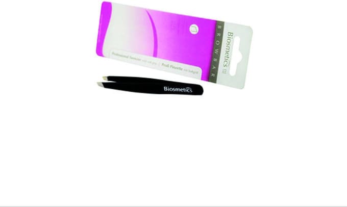 Biosmetics -Intensive Tweezer -Soft Grip -Black