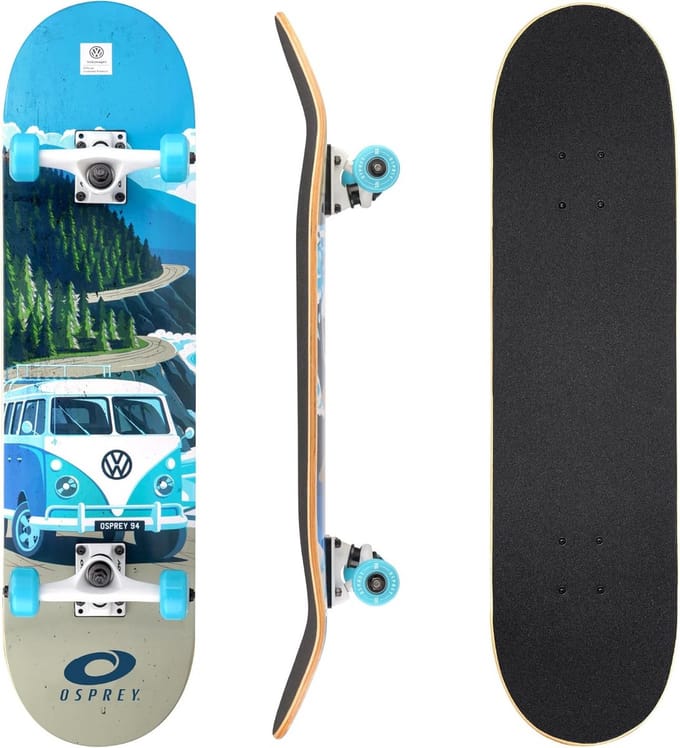 Compleet Dubbelzijdige Trick Skateboard 31 Inch Esdoorn - Ideaal voor Beginners