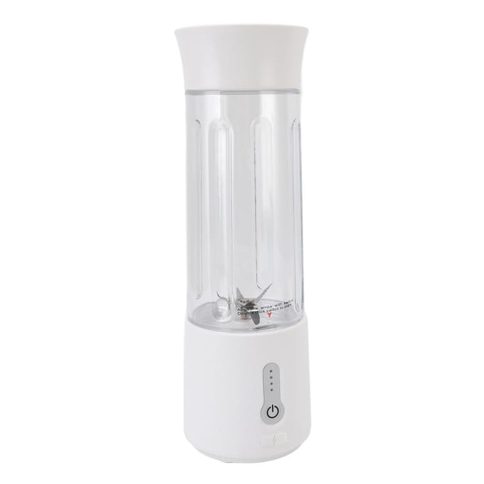Mixeur portable rechargeable par USB, fonctionnement en un clic, 6 lames, 500 ml, mini mixeur, presse-agrumes, tasse pour white