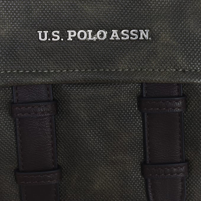 Schoudertas U.S Polo Assn. BEUN66016MVP-ARMY GREEN