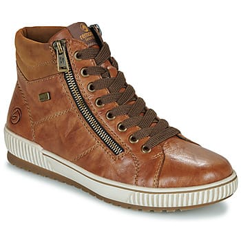 Remonte Veterboots cognac Leer - Maat 36