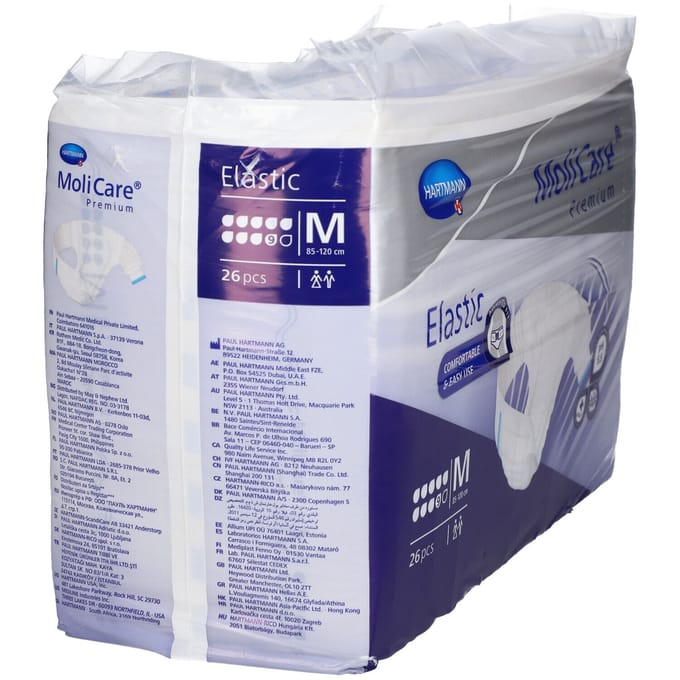 MoliCare® Premium Elastic 9 Drops Medium 26 Luiers