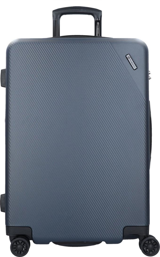 bugatti Kallisto Hard-Top Case Trolley Navy Blauw 77cm