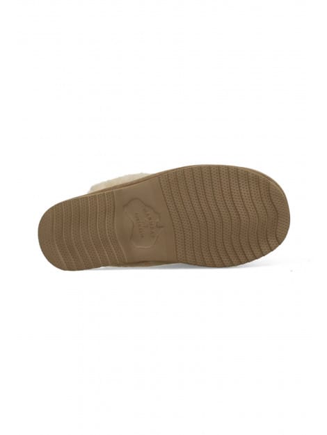 Warmbat Flurry Vrouwen Sloffen - Lichtroze/Taupe - Maat 36