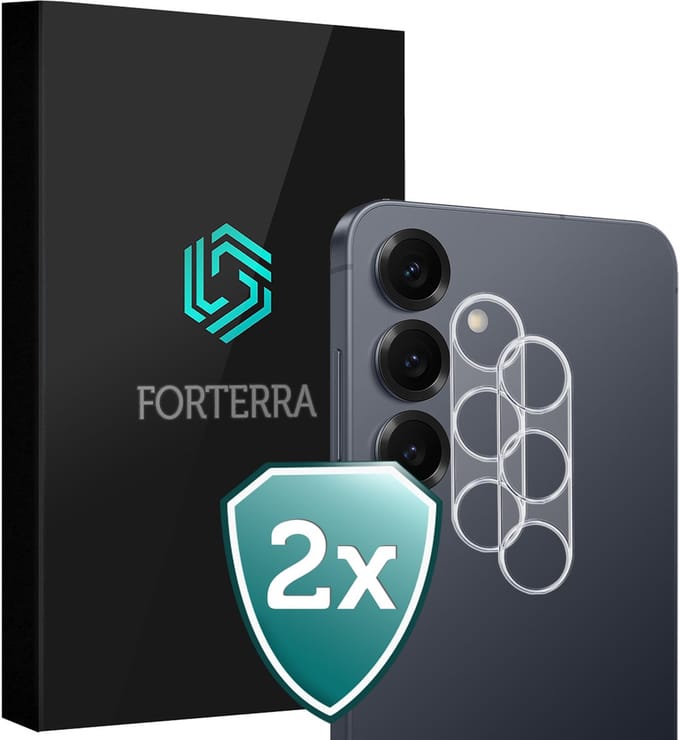 Camera Lens Protector 2 Stuks - Geschikt voor Samsung Galaxy S26 Plus - Camera Screenprotector Beschermglas - Gehard Glas - Tempered Glass - Screen Protector