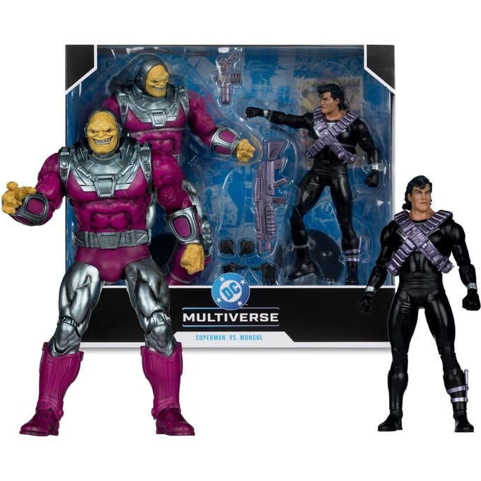 McFarlane Toys DC Multiverse - Actiefiguur - Superman vs Mongul 2-pack (Return of Superman) 18 cm