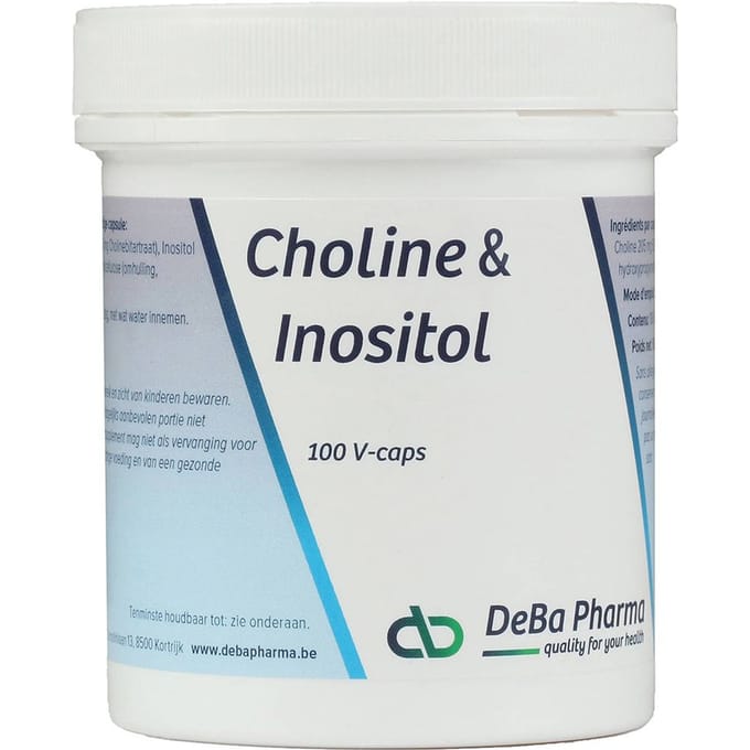 Deba Pharma Choline/Inositol 100 Capsules