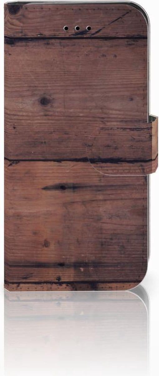 iPhone 7 | 8 | SE (2020) | SE (2022) Book Style Case Old Wood