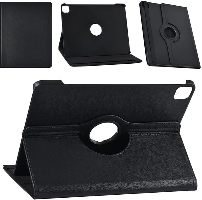 Andere merken iPad Air 13 ï¼ˆ2024ï¼‰ Book Case Tablethoes Rotatable - Zwart