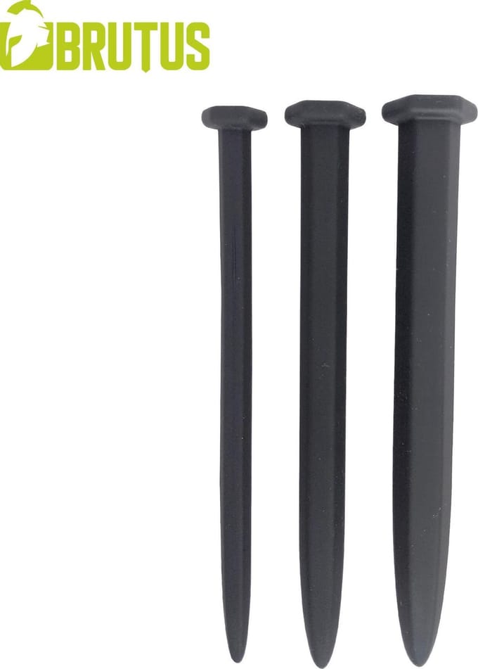 Nailed It! - 3 gladde silicone urethral dilator sound set