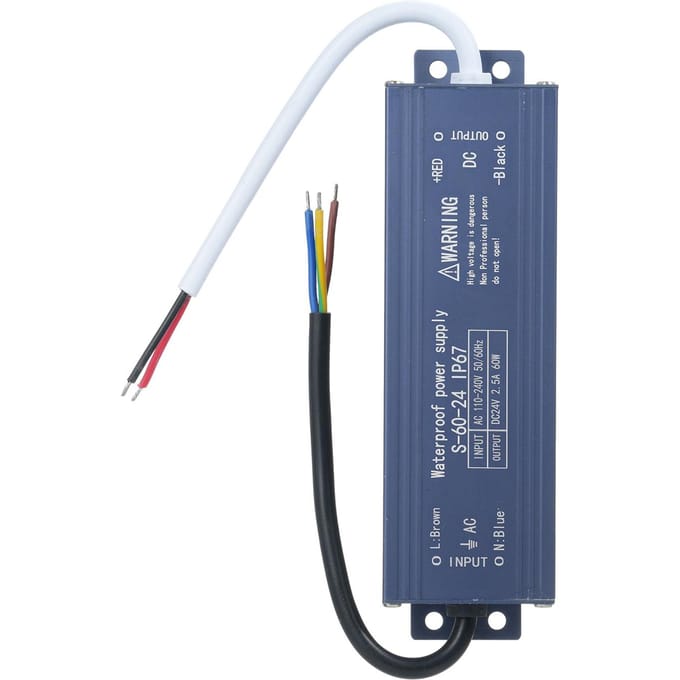 IP67 Waterdichte LED Driver Schakelende Voeding Transformator Adapter AC 180V-240V naar DC 24V 400W 60W