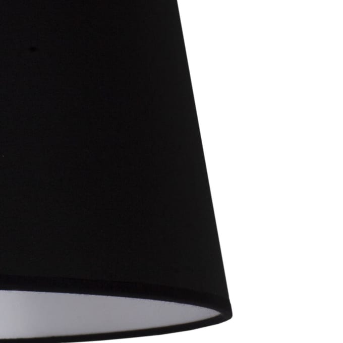 Duolla Lampenkap Classic L voor vloerlampen, zwart
