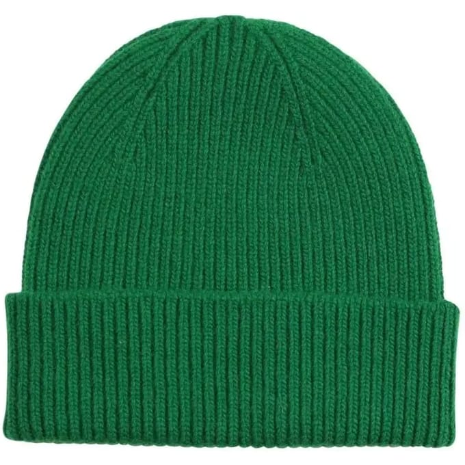 Wollen muts Colorful Standard Merino kelly green