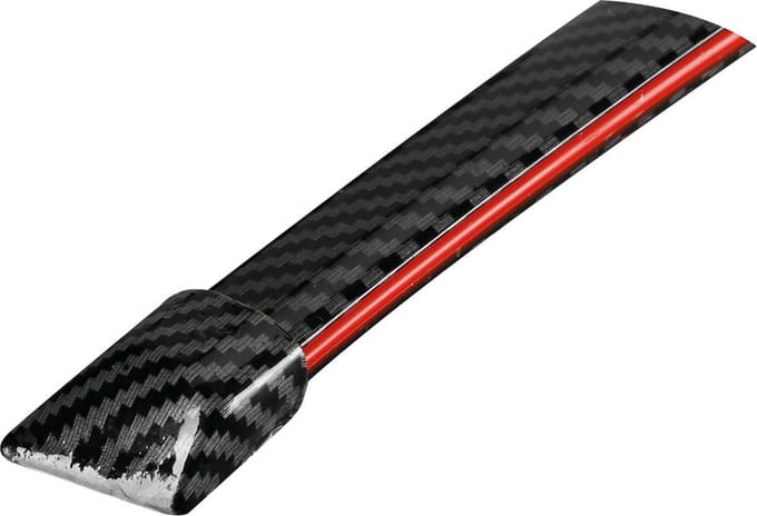 Ledstrip carbon | 120 cm | 12 Volt | (remlicht) kleur rood installatie spoiler