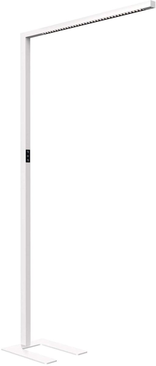 MAUL Staande lamp MAULplinus LED 2700 - 5700 K dimbaar standvoet 197,4 cm wit
