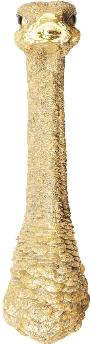 Kare Wanddecoratie Ostrich Gold