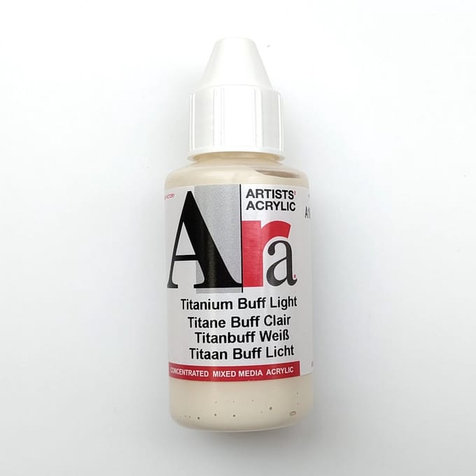 Acrylverf Ara 100ml - Titaan Buff Licht - A100
