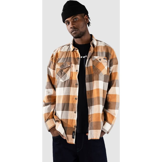 Vans Box Flannel Classic Shirt bruin