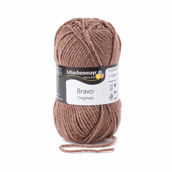Bravo Wol - 50 gram -  Bruin