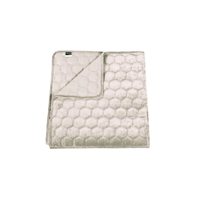 Unique Living - Bedsprei Peggy Dove White - 170x220cm