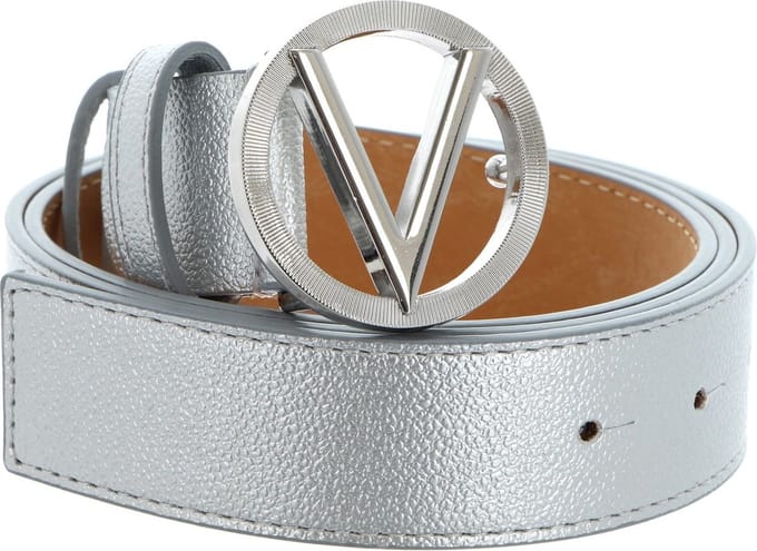 VALENTINO Riem Hampton Belt W75 Argento Zilverkleurig