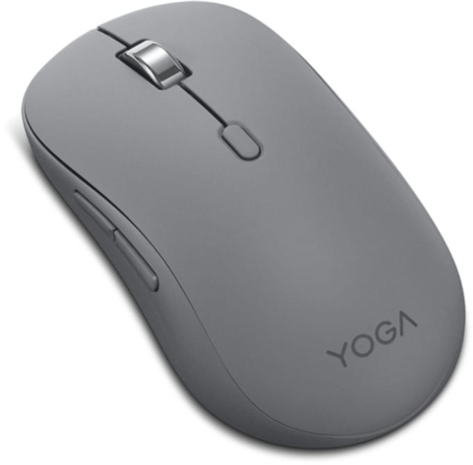 Lenovo Yoga Bluetooth Silent Mouse (Luna Grey) - Muis - Optisch - 8 knoppen - Grijs
