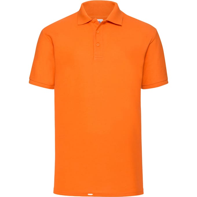 Fruit of the Loom Heren 65/35 Poloshirt (Oranje)