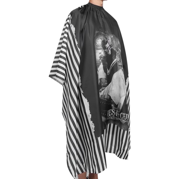 Professionele Kapsel Cape Mode Kapsalon Kapper Schort Doek Gereedschap gray