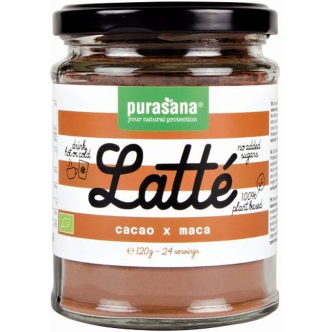 Purasana Latte cacao maca vegan bio (120g)