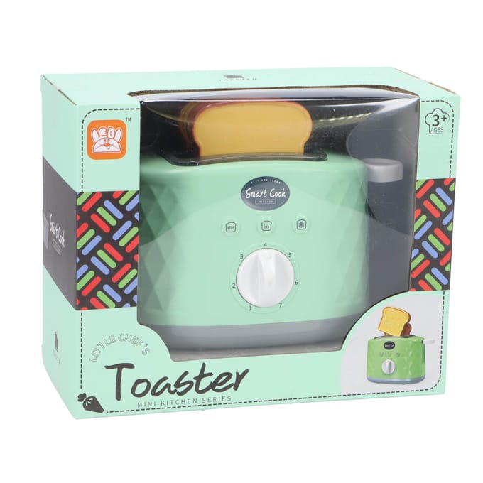 Compact zwart broodrooster